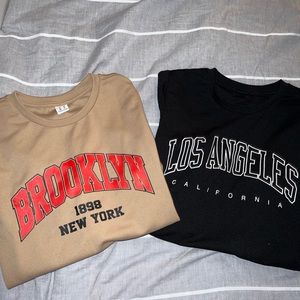 SET of 2! These were ordered off of a closed boutique